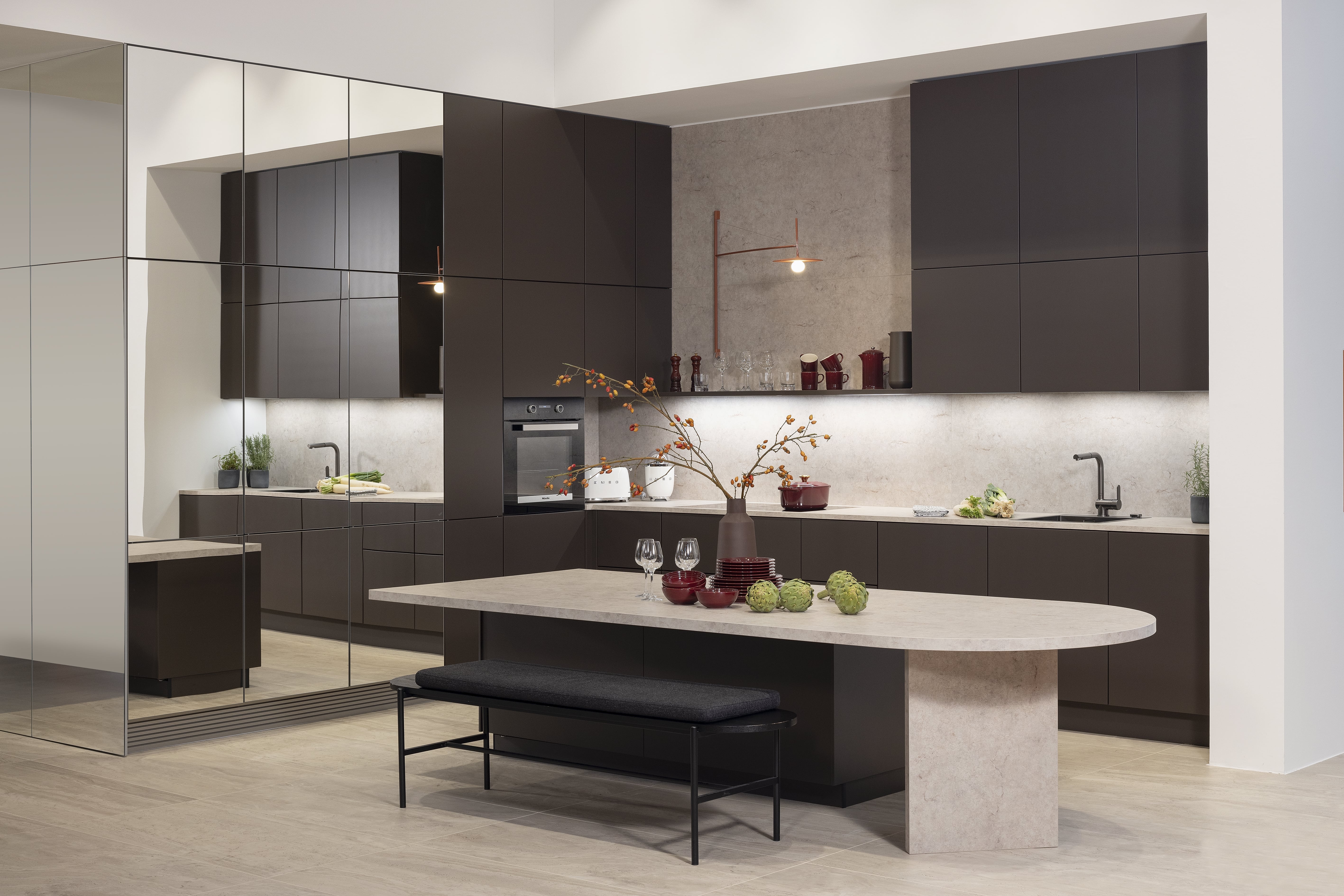 NOLTE Soft Lack Sepiabraun